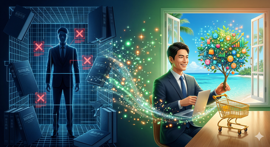 【論理的育成戦略】「減点されないための過剰管理」に縛られる会社員はなぜ副業で自滅するのか？娘の就職と子育ての反省から紐解く、副業EC（Shopify）を自立させる伴走ロードマップ