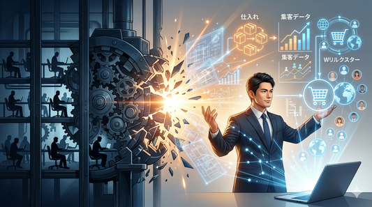 【論理的ビジネス構築】「部分的な作業」しかできない労働者思考の罠。会社員が『ひとりEC』で全体構造を把握し、副業を成功に導くロードマップ