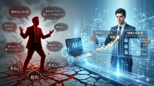 【論理的リスク管理】「言わなくても察してくれる」は自滅への道。裁判トラブルとChatGPTの正論から学ぶ、副業EC（Shopify）で必須の『期待値調整スキル』と防衛術