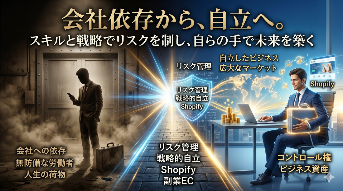 【リスク管理の論理戦略】「会社が守ってくれる」という幻想を捨てよ。エジプトのトラブルで学んだ、副業EC（Shopify）で自立するビジネスオーナーの生存法則