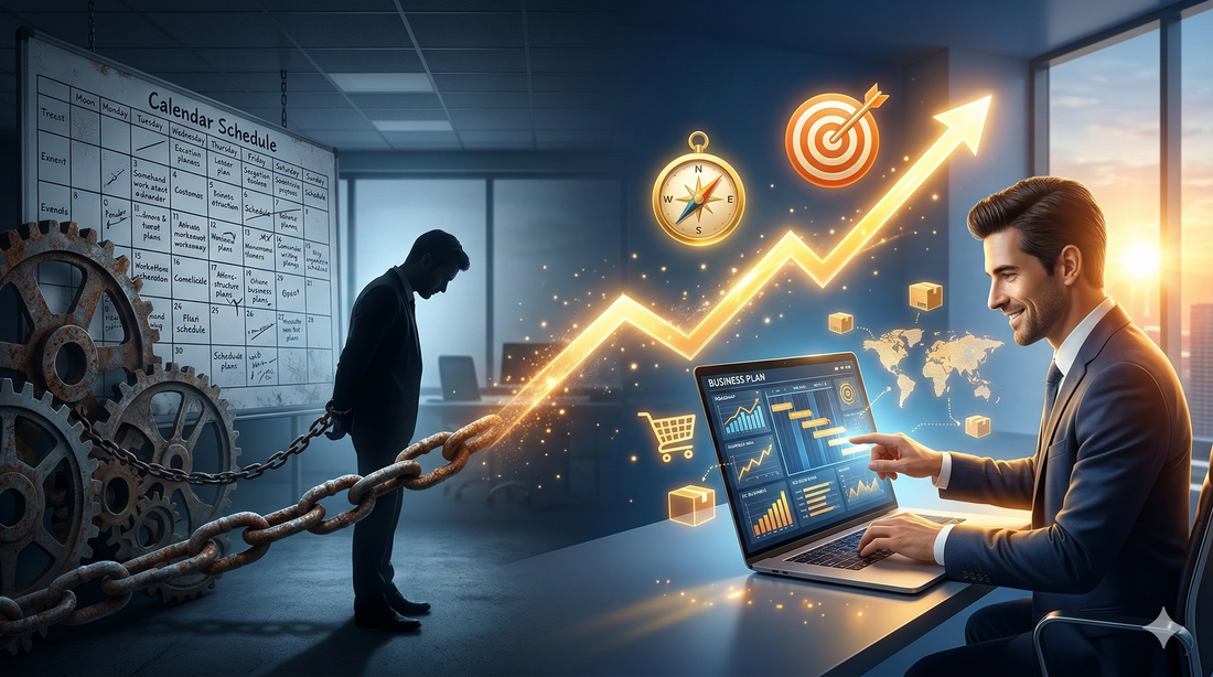 【論理的キャリア戦略】会社の予算計画だけで一生を終えるリスク。目標未達のリアルから学ぶ、会社員が副業ECで「自分の売上計画」を持つべき本質的理由