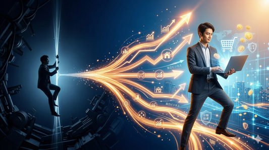 【論理的キャリア戦略】本業への「一点集中」は最大のリスク？20代・30代会社員が副業EC（Shopify）で時間を“分散投資”し、最強の選択肢を手に入れるロードマップ