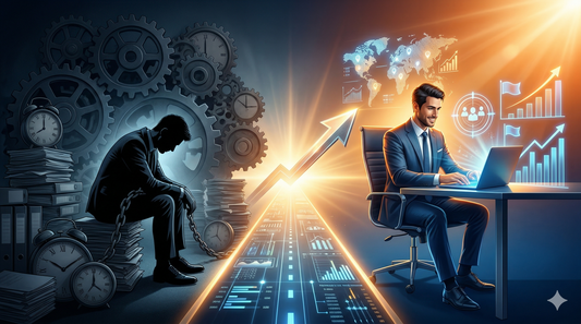 【論理的目標達成術】会社員が陥る「KPIなき労働」の罠。激務でも副業EC（Shopify）で自ら目標を設定し、人生のコントロール権を取り戻す戦略