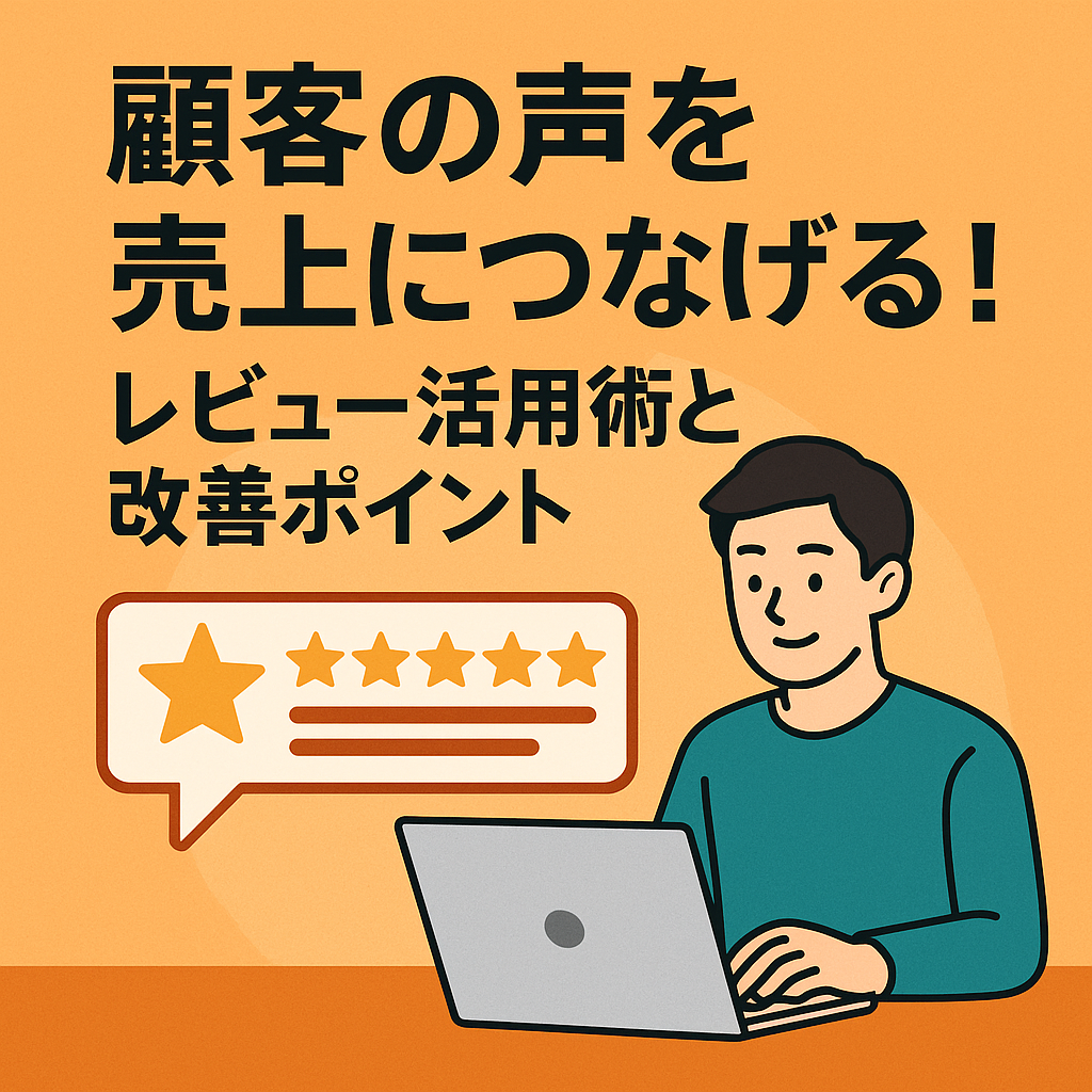 顧客の声を売上につなげる！レビュー活用術と改善ポイント
